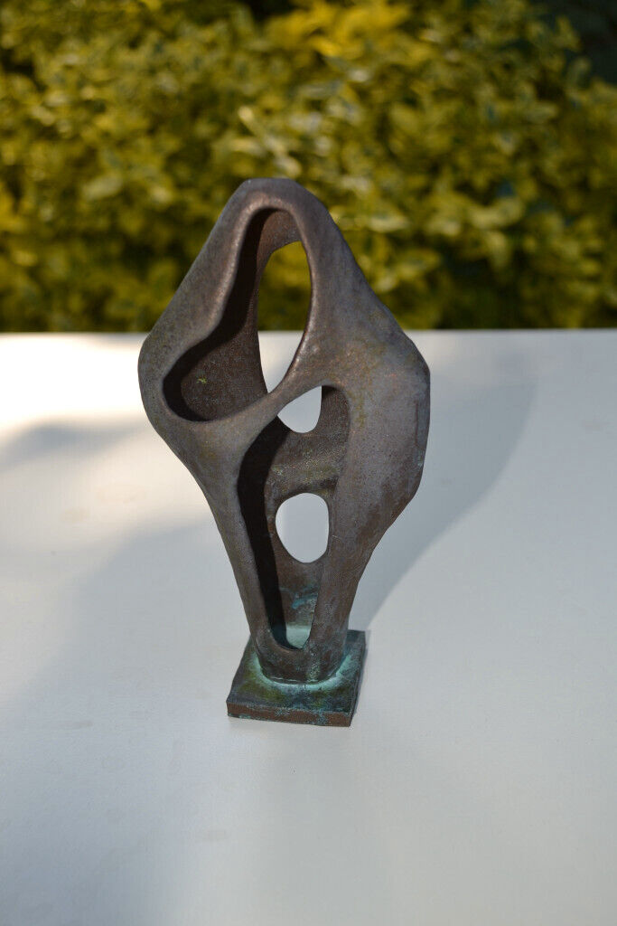 image for Abstract shape sculpture faux bronze statue/ sculpture