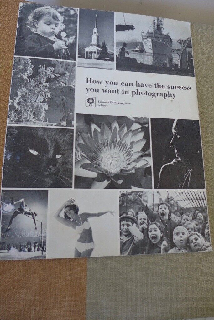 FAMOUS PHOTOGRAPHERS COURSE books, three large hardback volumes 1,2 and 3, published 1964 in the USA