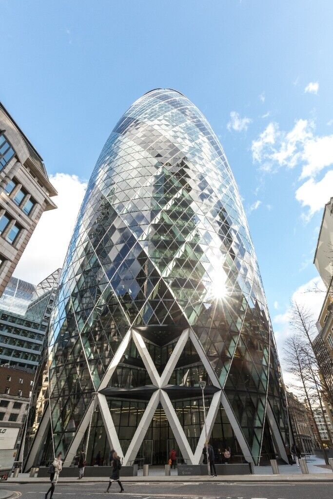 London – EC3A 8BF, Private office space for 5 people in Signature St Mary Axe 28th & 29th Floors