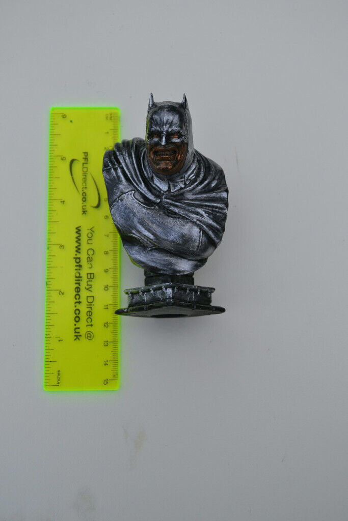 Angry (or constipated?) Batman bust, Handmade...