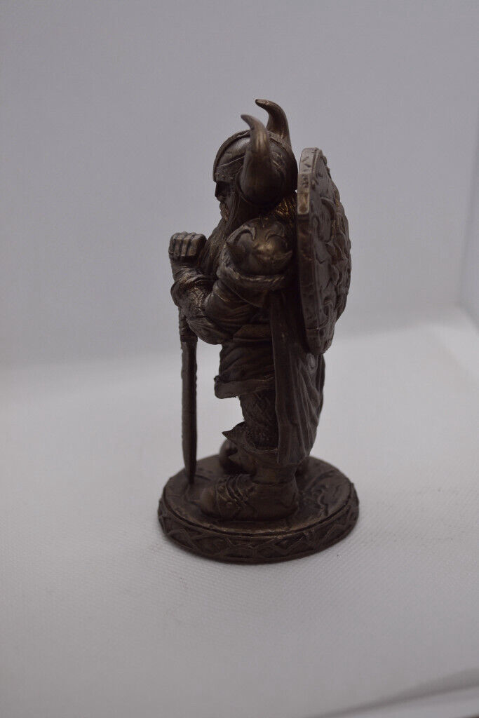 Viking statue, faux bronze effect sculpture...also Warhammer?