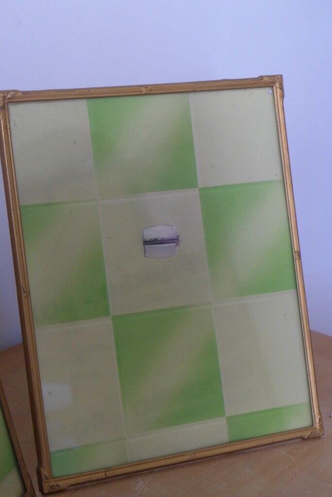Matching Pair of Art Deco Vintage 1920s/1930s Metal Stand-Up Picture Photo Frames. £40 for the pair