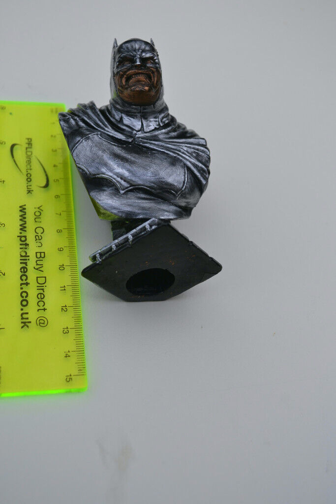 Angry (or constipated?) Batman bust, Handmade...