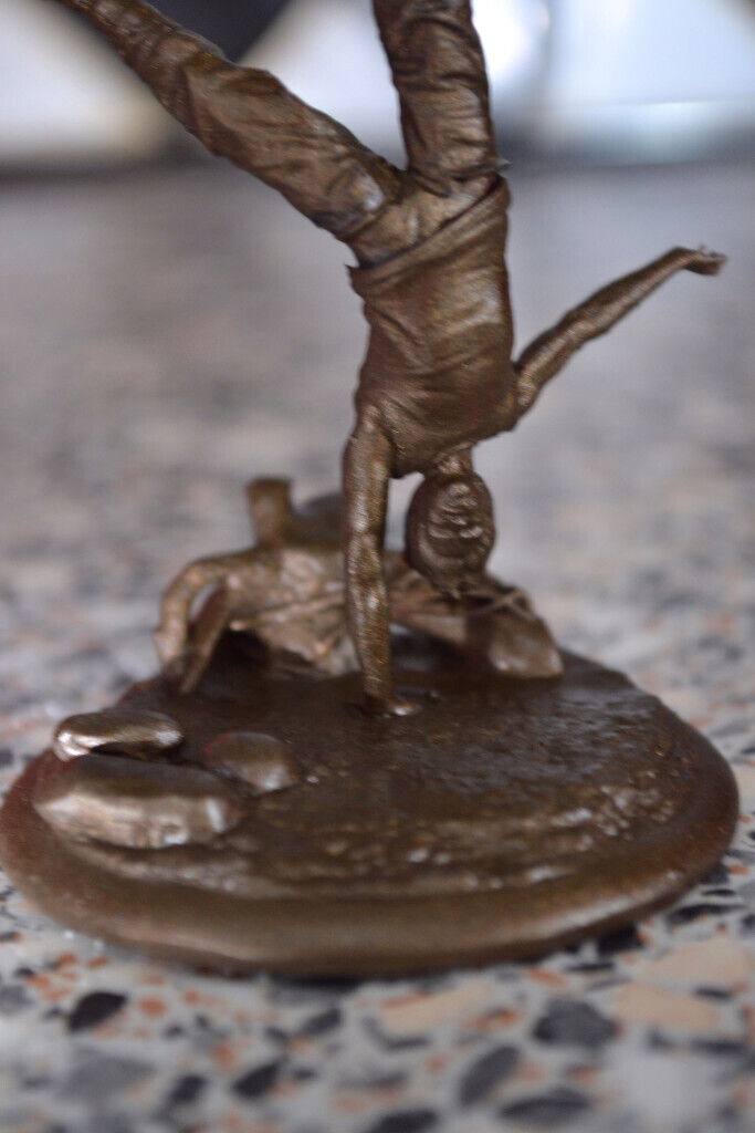 Jedi in training! Star Wars, Yoda Luke Faux Bronze statue/ sculpture