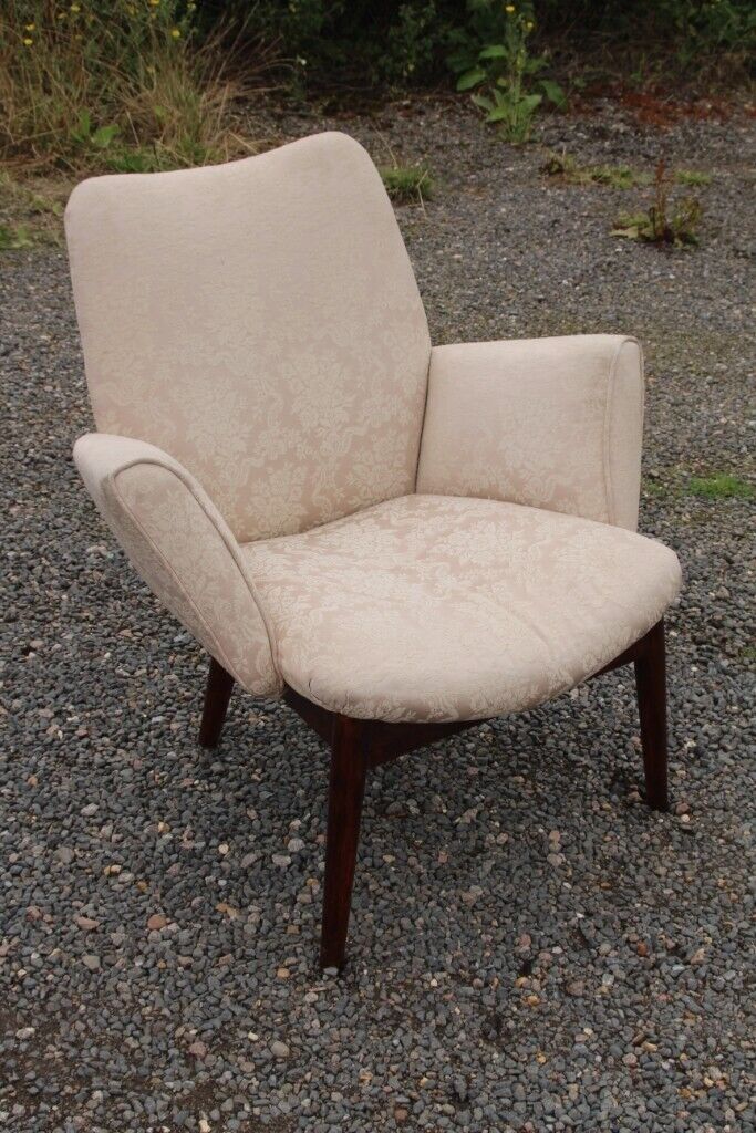 Vintage Mid Century Danish Retro Style Armchair Arm Low Chair Easy Lounge |  in Hitchin, Hertfordshire | Gumtree