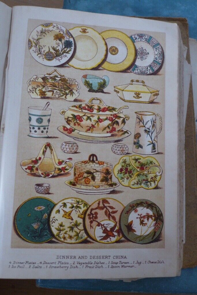 Collectible/collectable: 1895 antique copy of Mrs Beeton’s Household Management.