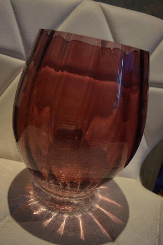 image for Ombre GLASS DECORATIVE VASE