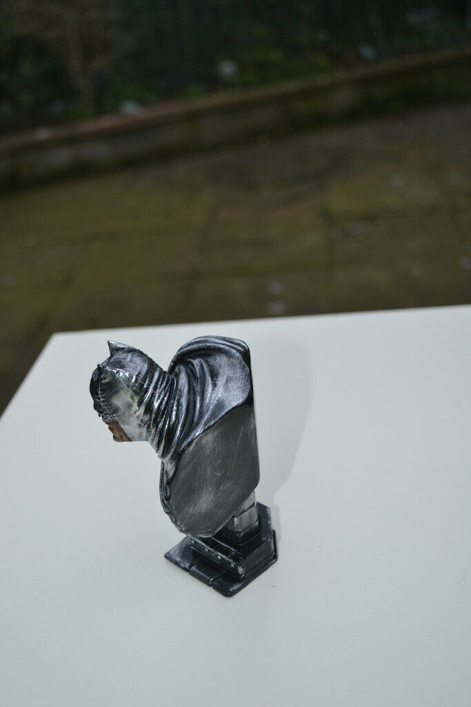Angry (or constipated?) Batman bust, Handmade...