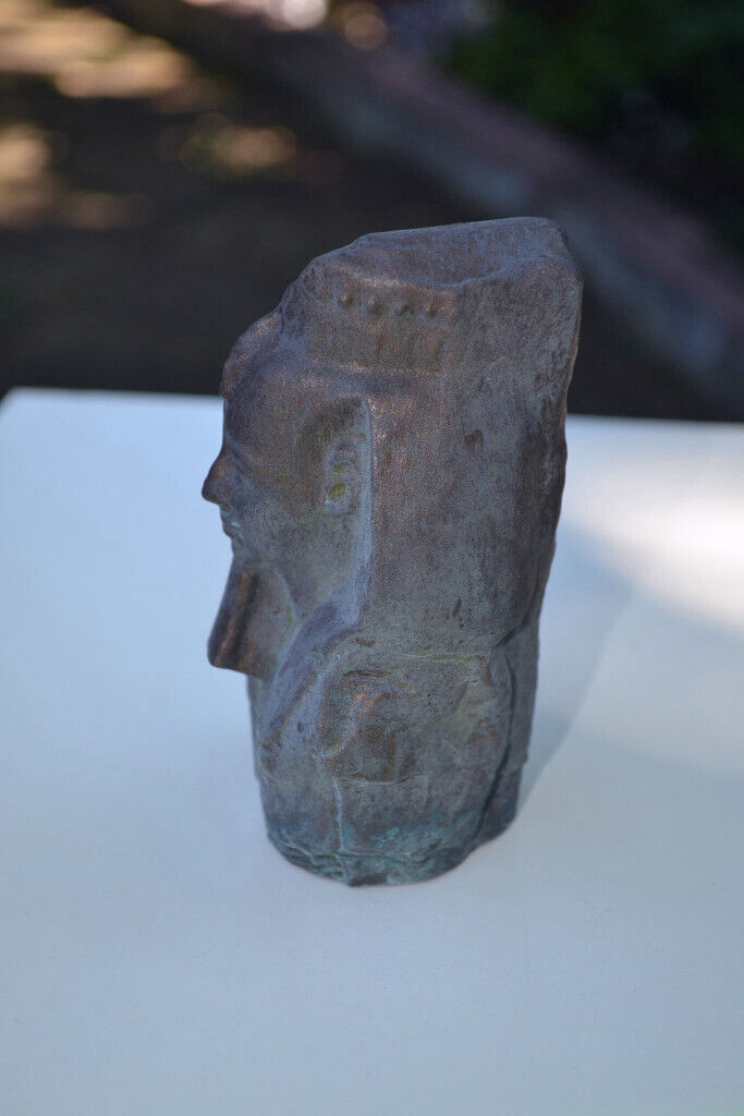 Ramesses II Ozymandias Egyptian faux bronze statue/ sculpture