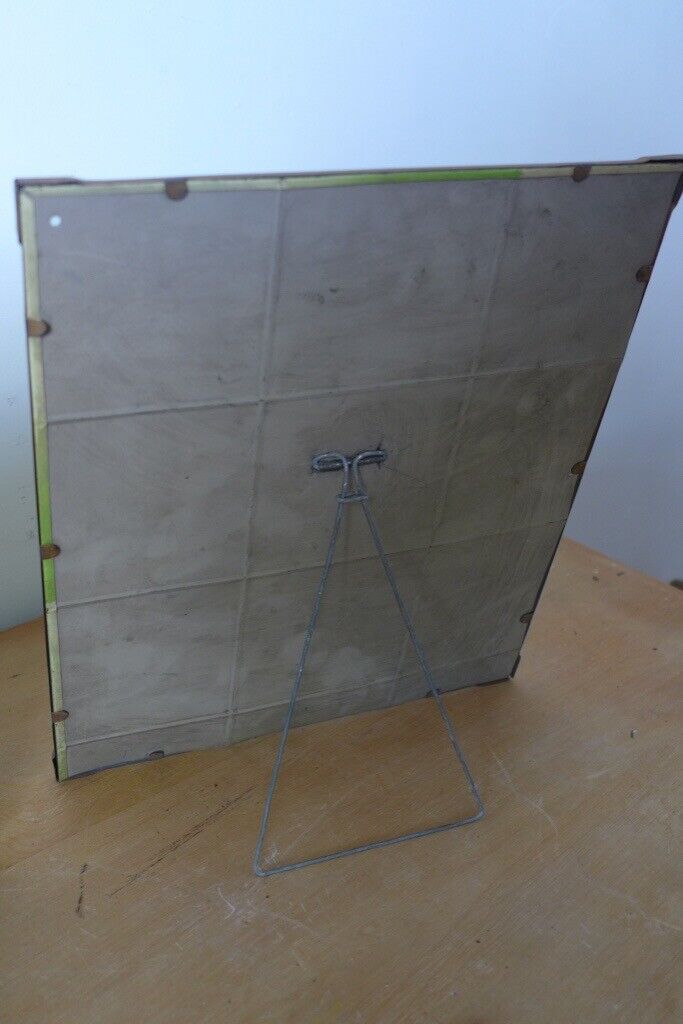 Matching Pair of Art Deco Vintage 1920s/1930s Metal Stand-Up Picture Photo Frames. £40 for the pair