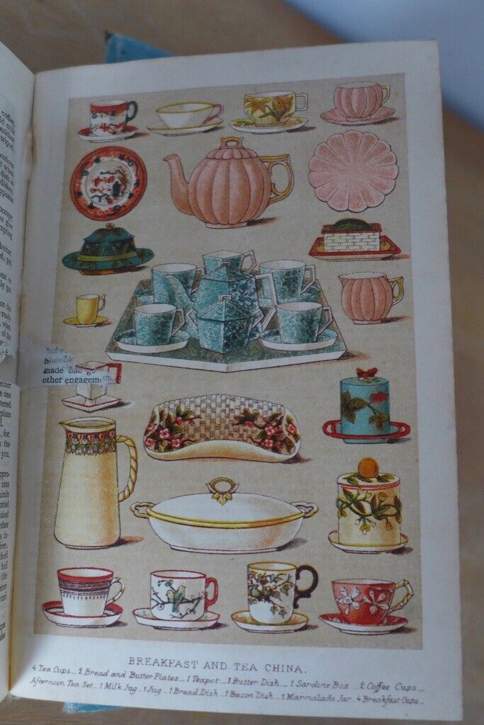 Collectible/collectable: 1895 antique copy of Mrs Beeton’s Household Management.