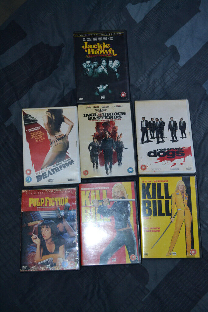 image for DVD job lot Tarantino movies...