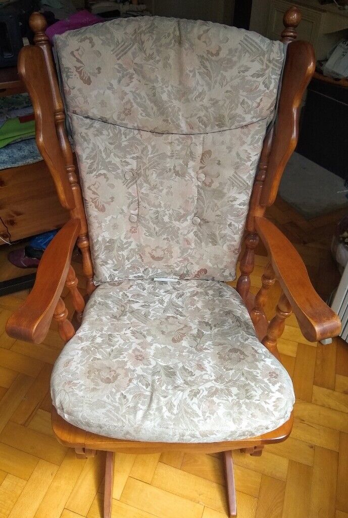 image for Shermag Wooden Rocking Chair