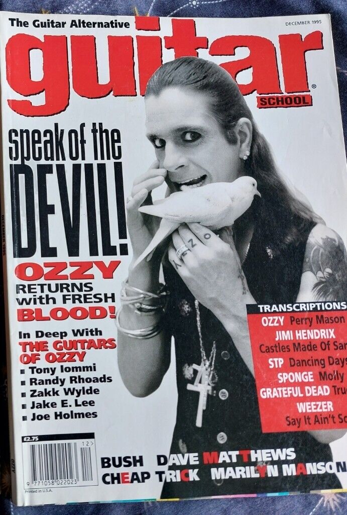 Guitar School magazines the 6 issues from 1995