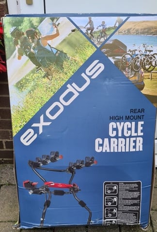 Exodus Car 3 Bike Cycle Rear Mounted Carrier Brand New in Beverley East Yorkshire Gumtree