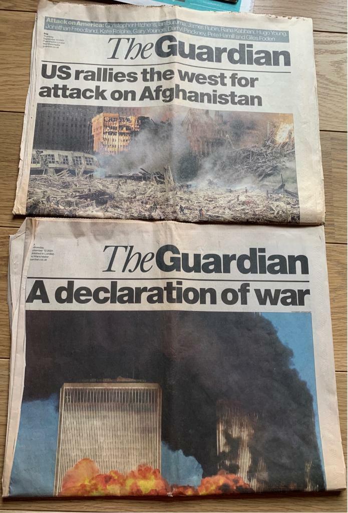 THE GUARDIAN SERIES OF ARTICLES ON 9/11 ATTACKS WITH COMMENTARY AND PICTURES