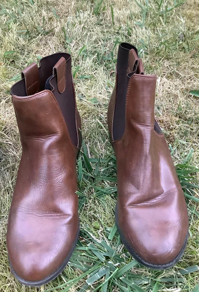 New Look Women Leather Boots 