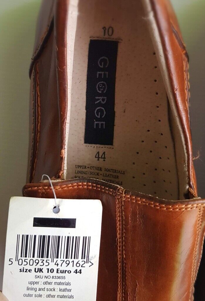 Mens Shoes Size 10UK / 44 EUR - Brown - New with Tags