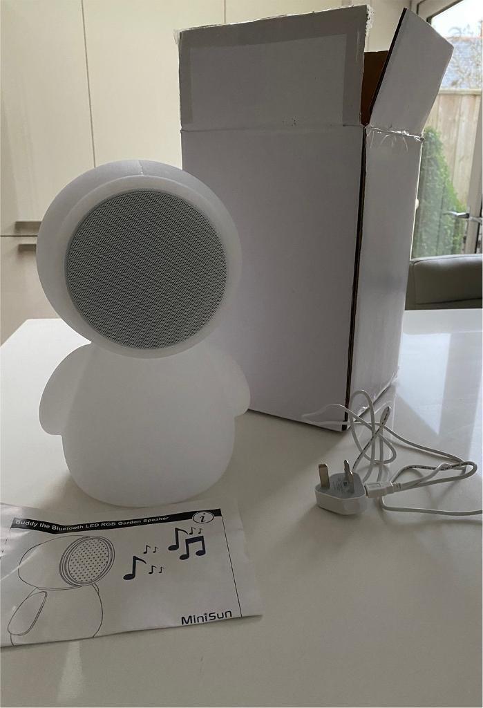 image for Bluetooth speaker with interchangeable lighting 