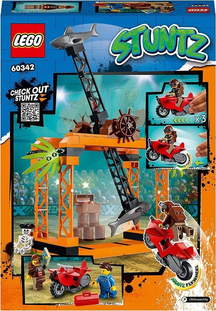 LEGO 60342 City Stuntz The Shark Attack Stunt Challenge Adventure Series gift