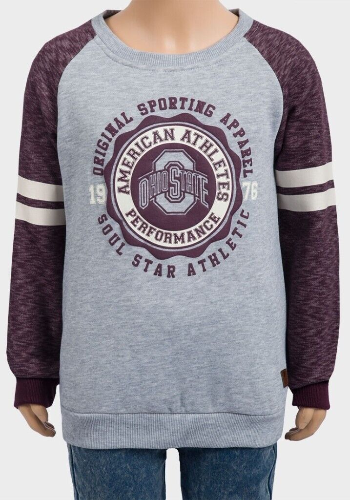 image for New Soul Star Boys Ohio fleece Lined Sweatshirt Sizes 2,4,6,8