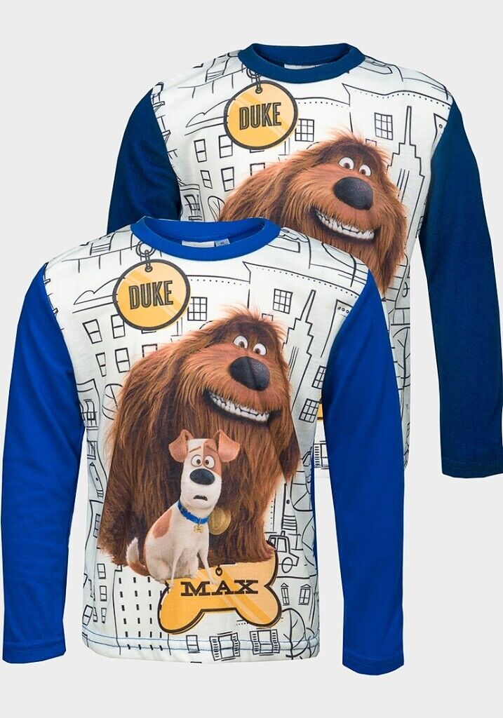 image for New The Secret Life of Pets Boys Printed Top