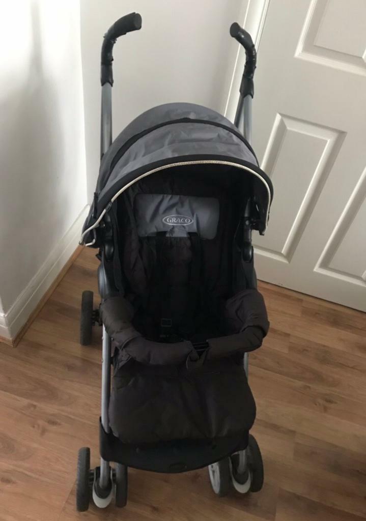 Graco Mosaic Travel System (Orbit) with Baby Car Seat and Foot Muff