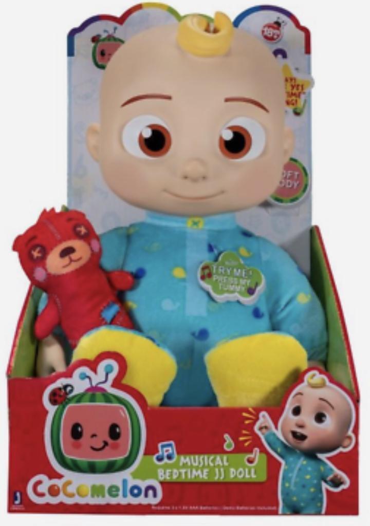 image for cocomelon musical bedtime jj doll Brand New