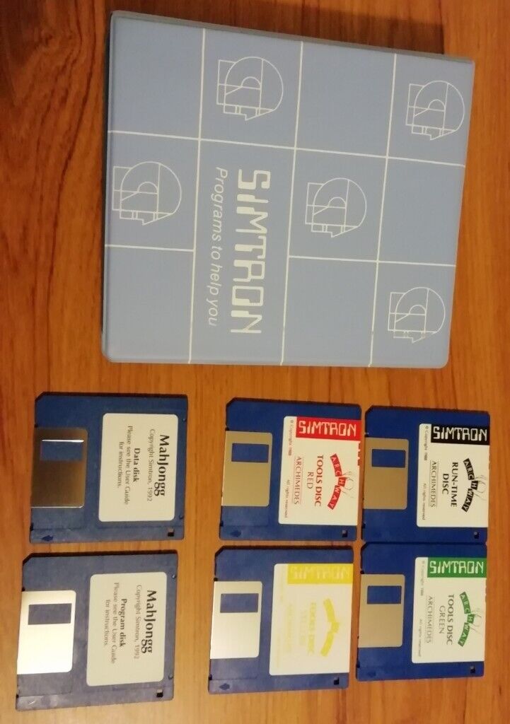 image for Acorn RISC OS 3.1 Simtron Archway2 Programming Suite (and Mahjong Patience game)
