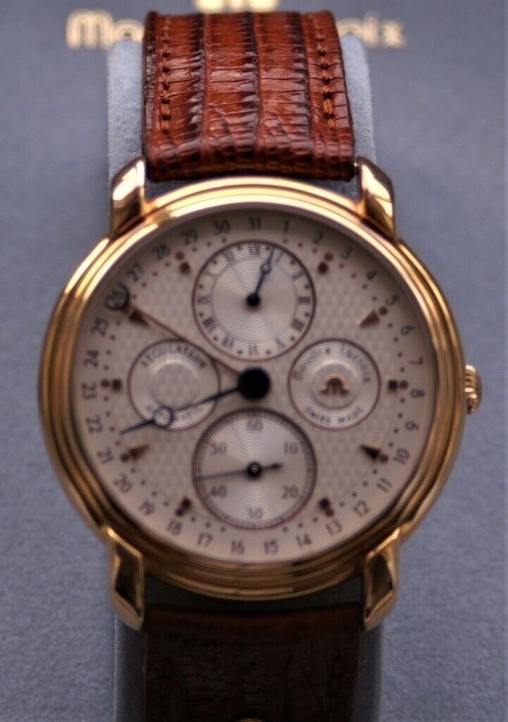 Maurice Lacroix Masterpiece Regulateur automatic mechanical wristwatch- new old - Eta 2892-2