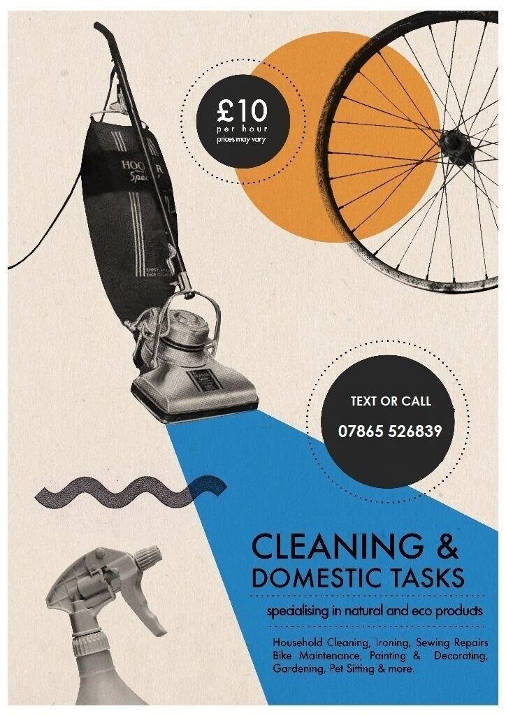 Cleaning & Domestic Tasks - Cleaning Housekeeping Service - Local Family Cleaners - Spring Cleans