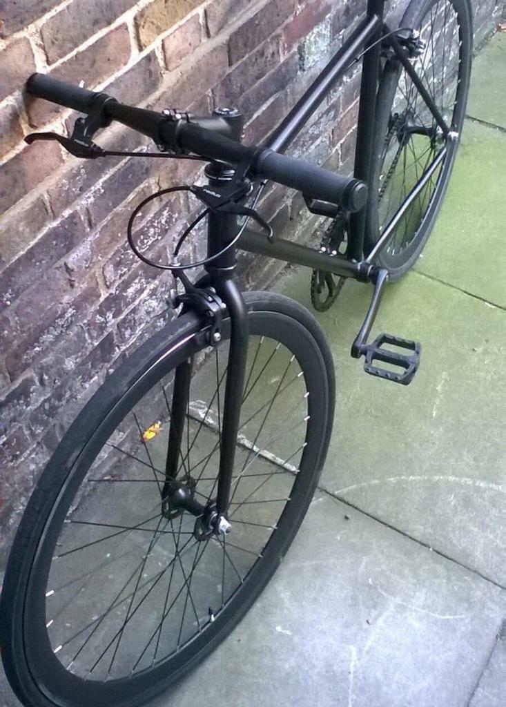 image for No logo Hackney cycle Fixie single speed fixed gear road bike. 