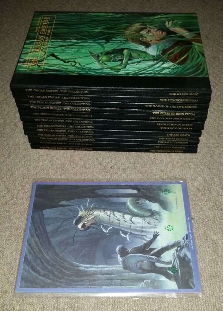 The Trigan Empire (the complete series, 12 books in perfect condition) (£900)