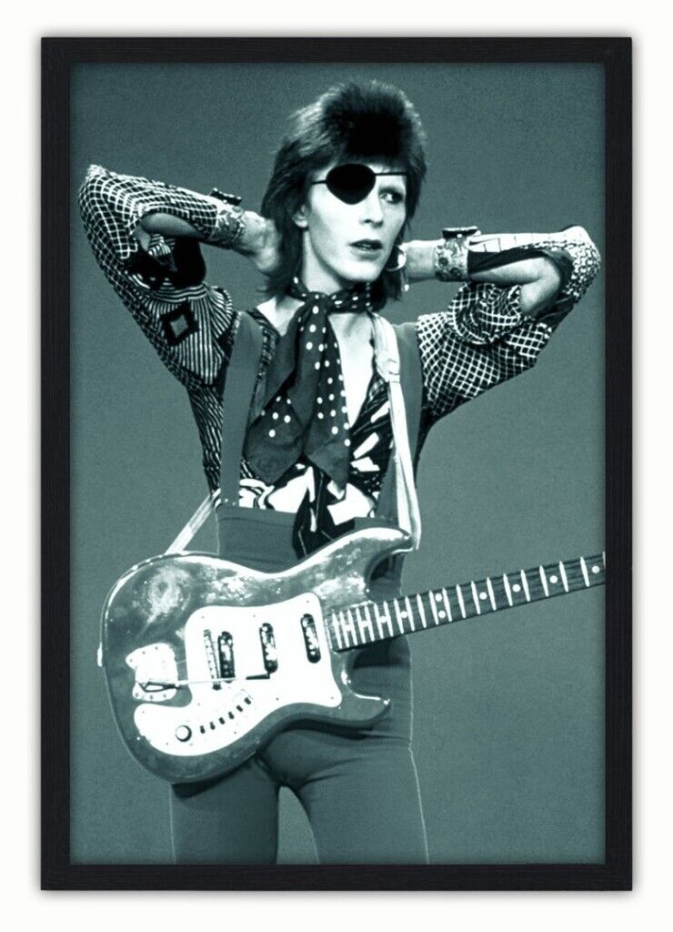 David Bowie Poster Print Wall Art Decoration New Home Office Dorm Decor Gift Picture Man Cave 