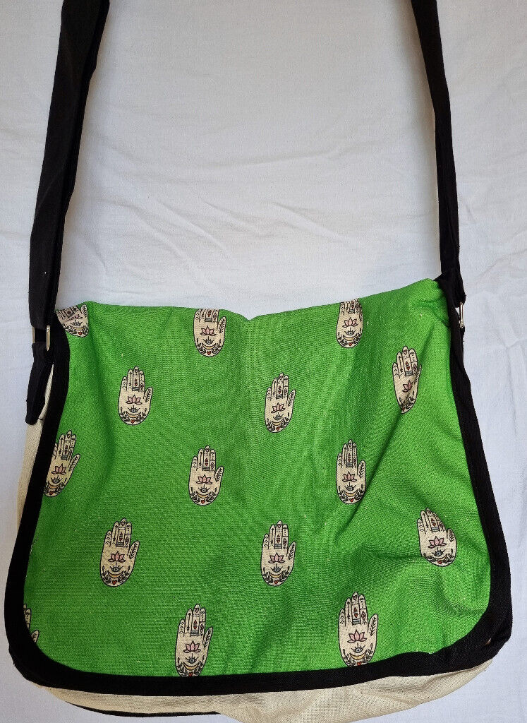 New - BonaMaison Digitally Printed Canvas Bag 
