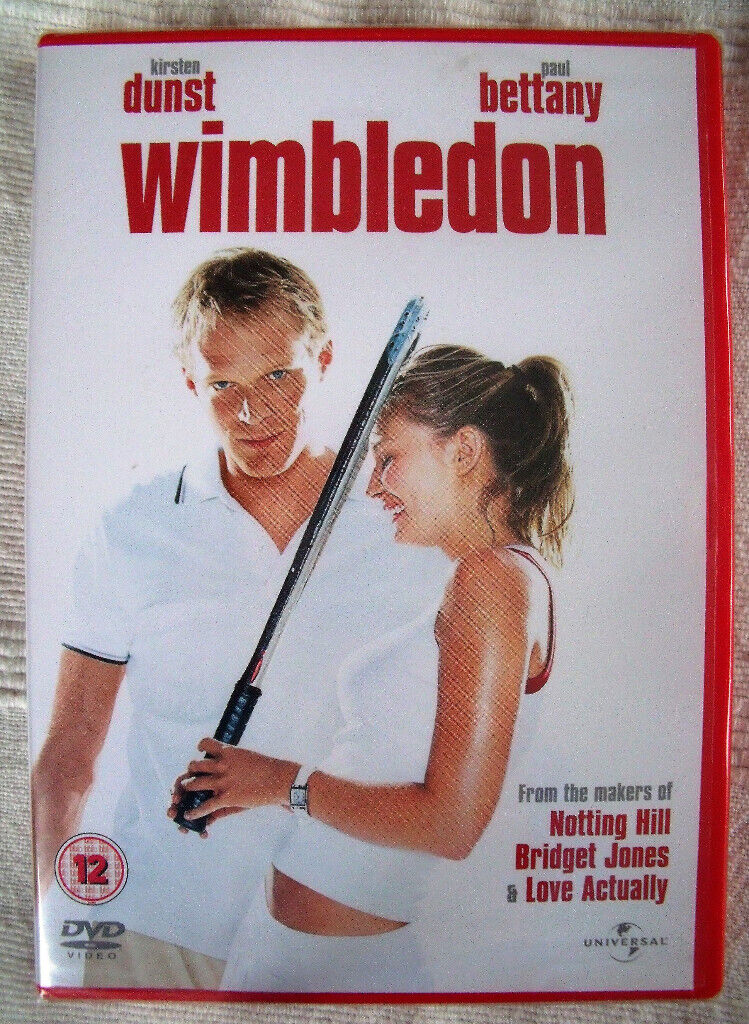 image for Unused & sealed in cellophane packaging WIMBLEDON DVD - Kirsten Dunst & Paul Bettany. Can post. 