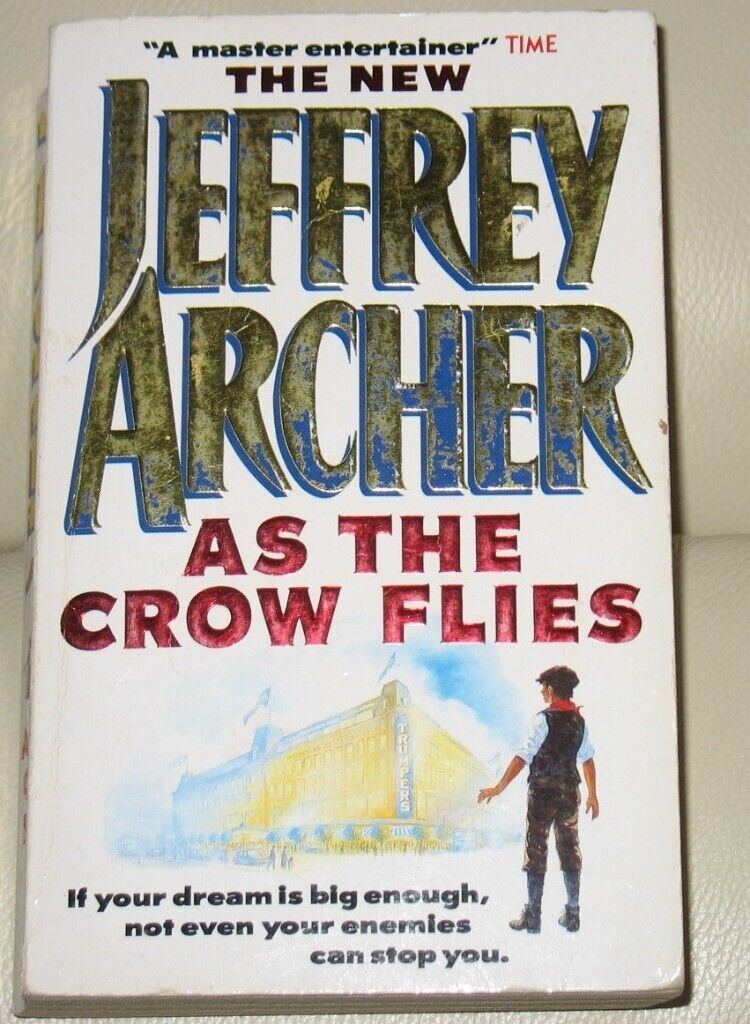JEFFREY ARCHER, SELECTION BOOKS £1.00 PER BOOK, TITLES IN DESCRIPTION, GOOD CONDITION