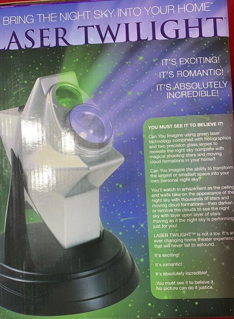 Star shaped laser twilight projector