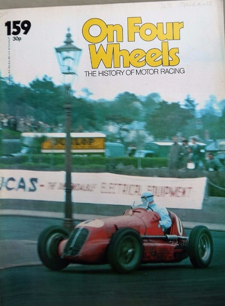 Original, Complete set of "On four Wheels", 9 volumes