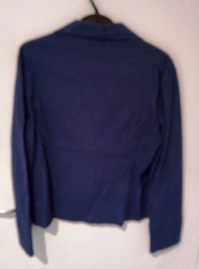 Vintage tie front jacket - size 18 - dry cleaned