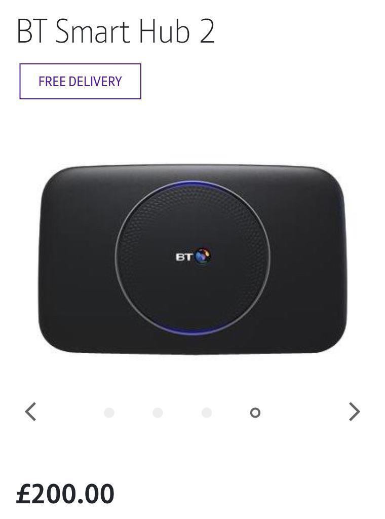 BT Smart Hub 2 Wireless Router