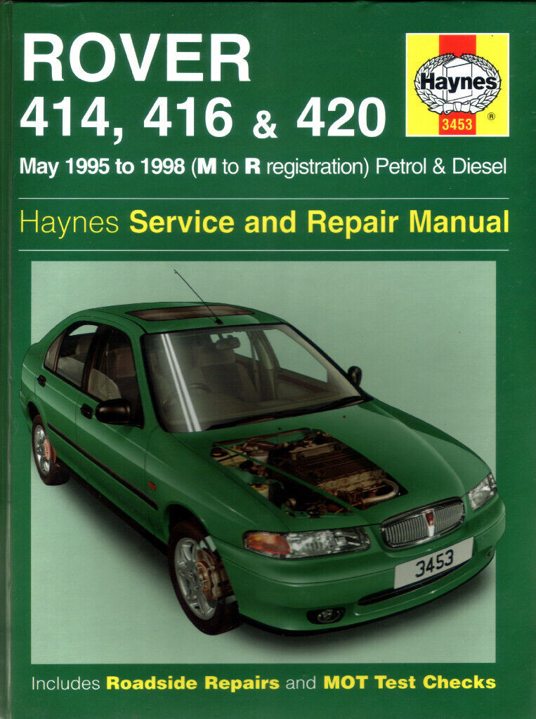 image for HAYNES ROVER 414, 416 & 420 MANUAL 1995 - 1998 PETROL & DIESEL