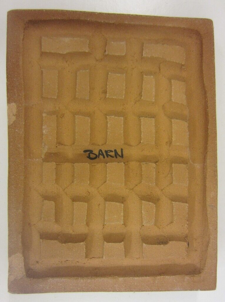 Classical Greek Inspired 'Woman with Head Scarf' / Dark Pottery Wall Tile
