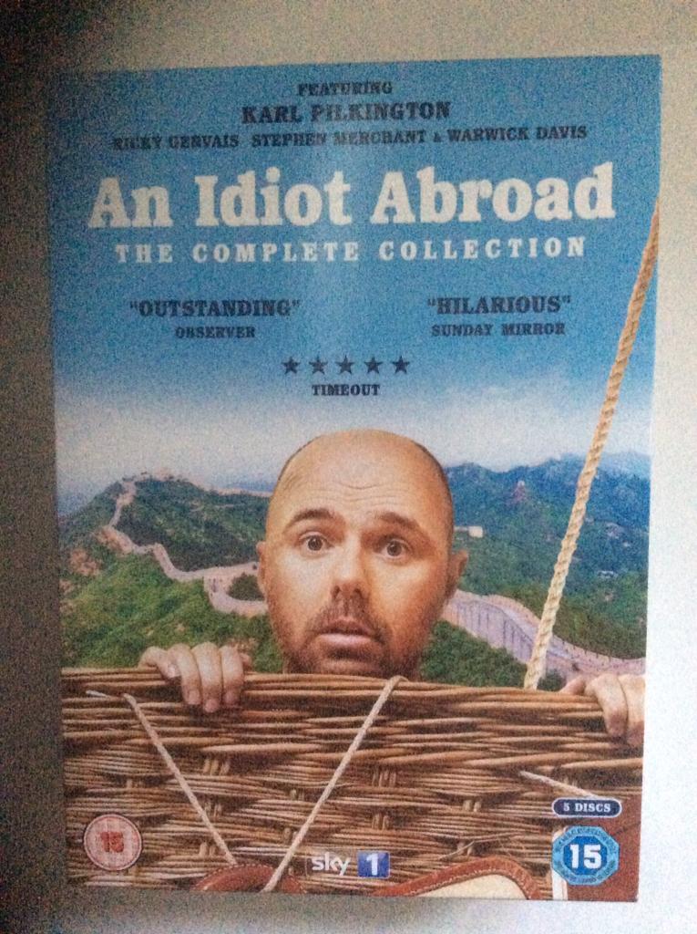 image for Idiot abroad dvd