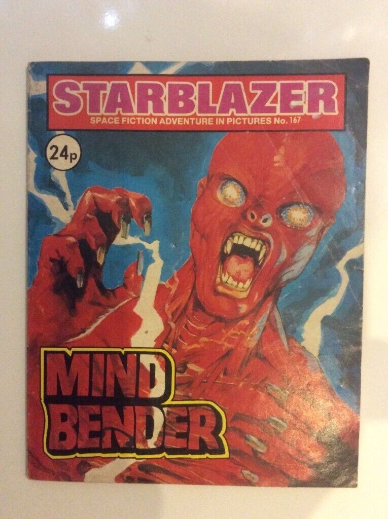 image for Starblazer Comic: Issue No.167 “Mindbender”,  out  in stores 1. 04. 1986 