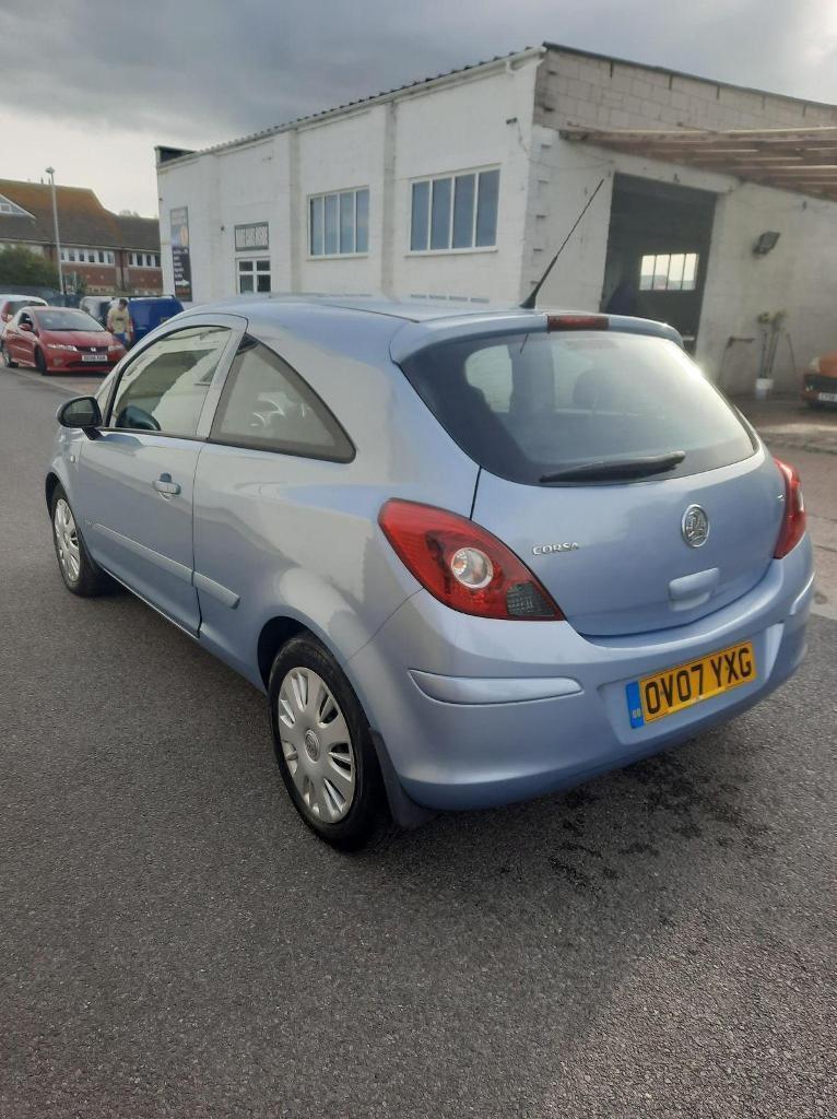 2007 Vauxhall Corsa 1.2i 16V Club 3dr [AC] HATCHBACK Petrol Manual