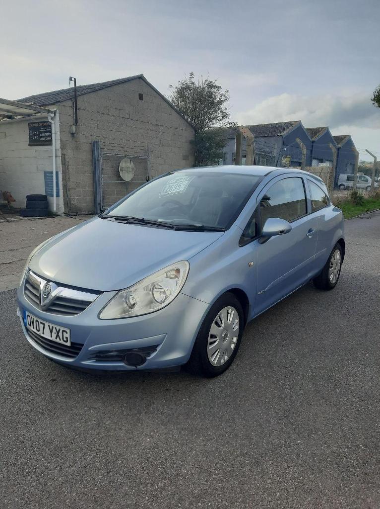 2007 Vauxhall Corsa 1.2i 16V Club 3dr [AC] HATCHBACK Petrol Manual