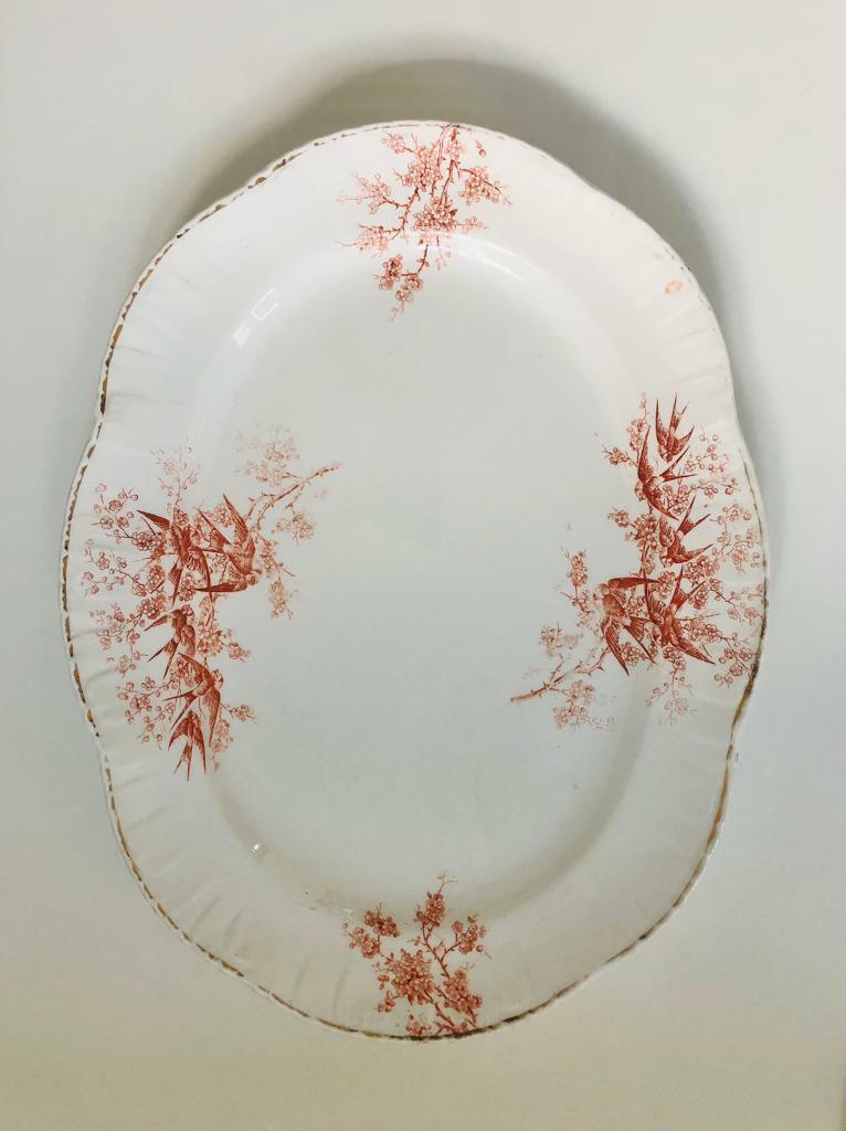image for Antique Grimwade Brothers Oval Serving Platter