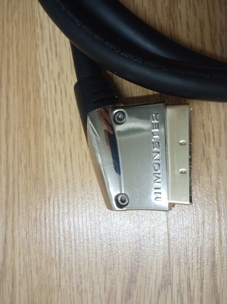 Monster Cable MV2SCART - gold plated SCART cable