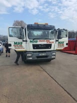2013 MAN TMG250 18 TON 4x2, 18,000kgs GVW MANUAL. Cable lift truck 